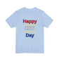 Happy 1776 Day Unisex Jersey Short Sleeve Tee