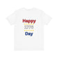 Happy 1776 Day Unisex Jersey Short Sleeve Tee