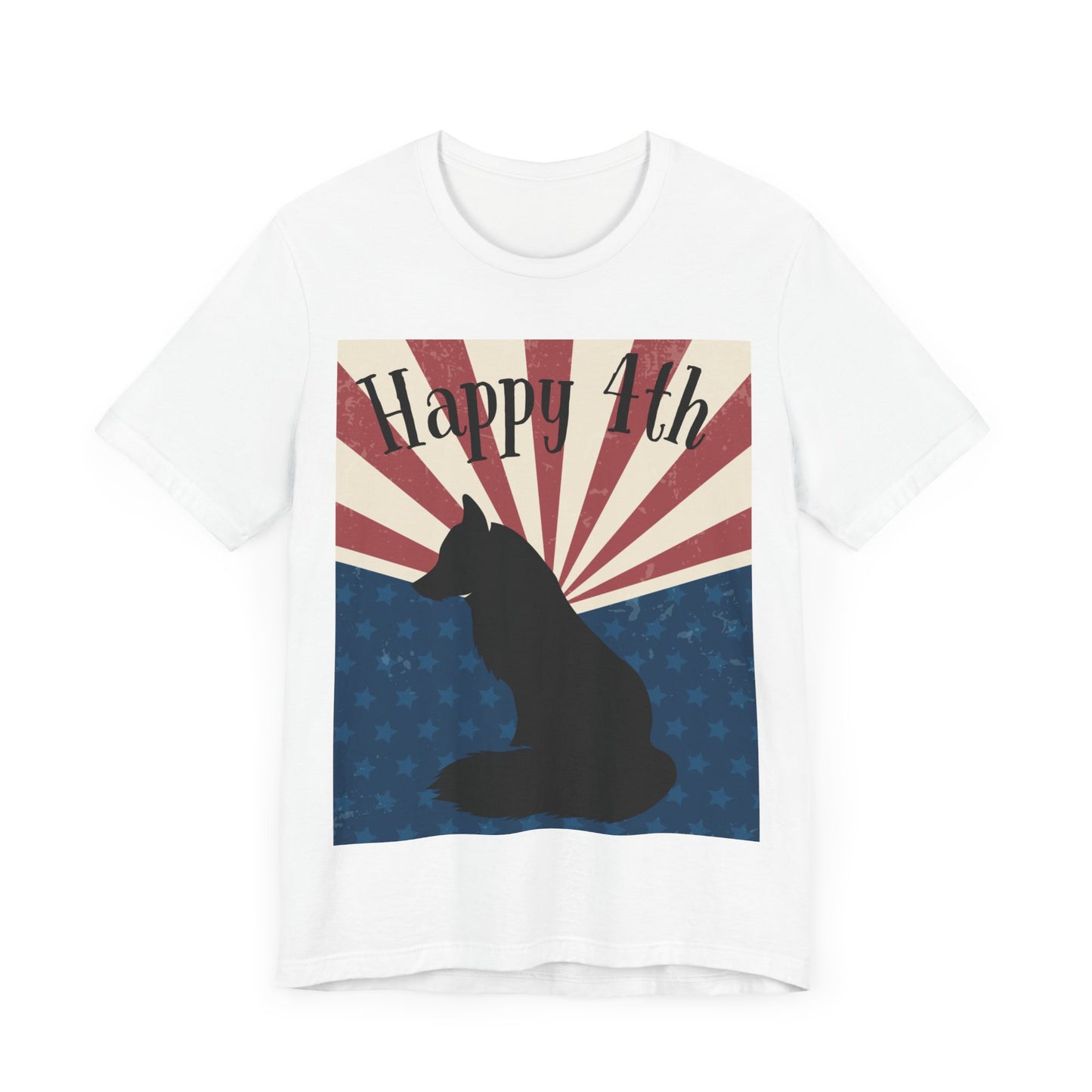 Happy 4th Unisex Jersey Short Sleeve Tee