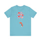 Valentine balloons Unisex Jersey Short Sleeve Tee