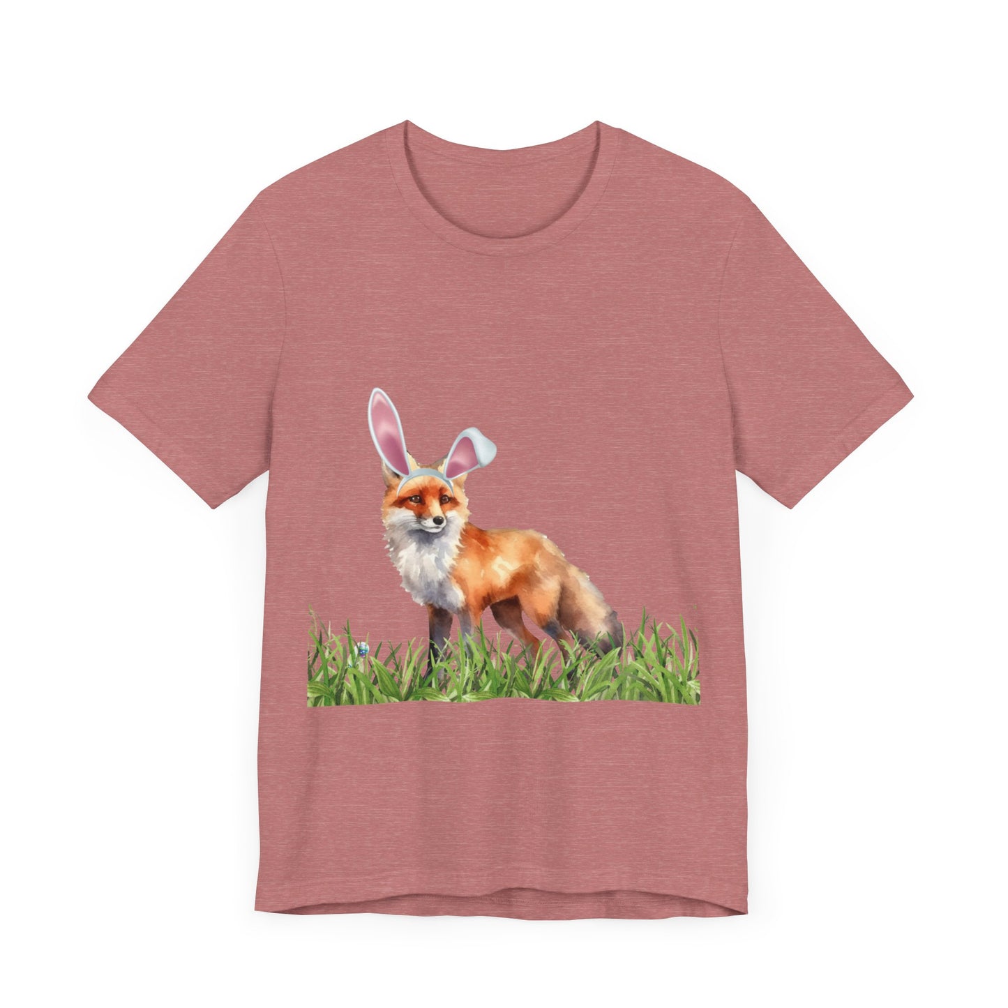 Easter Fox Unisex Jersey Short Sleeve Tee