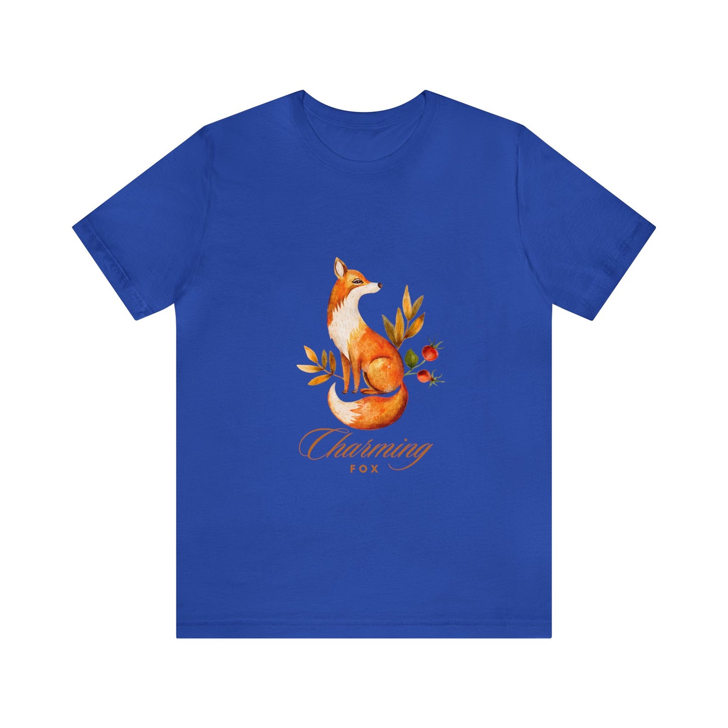 Charming Fox Unisex Jersey Short Sleeve Tee