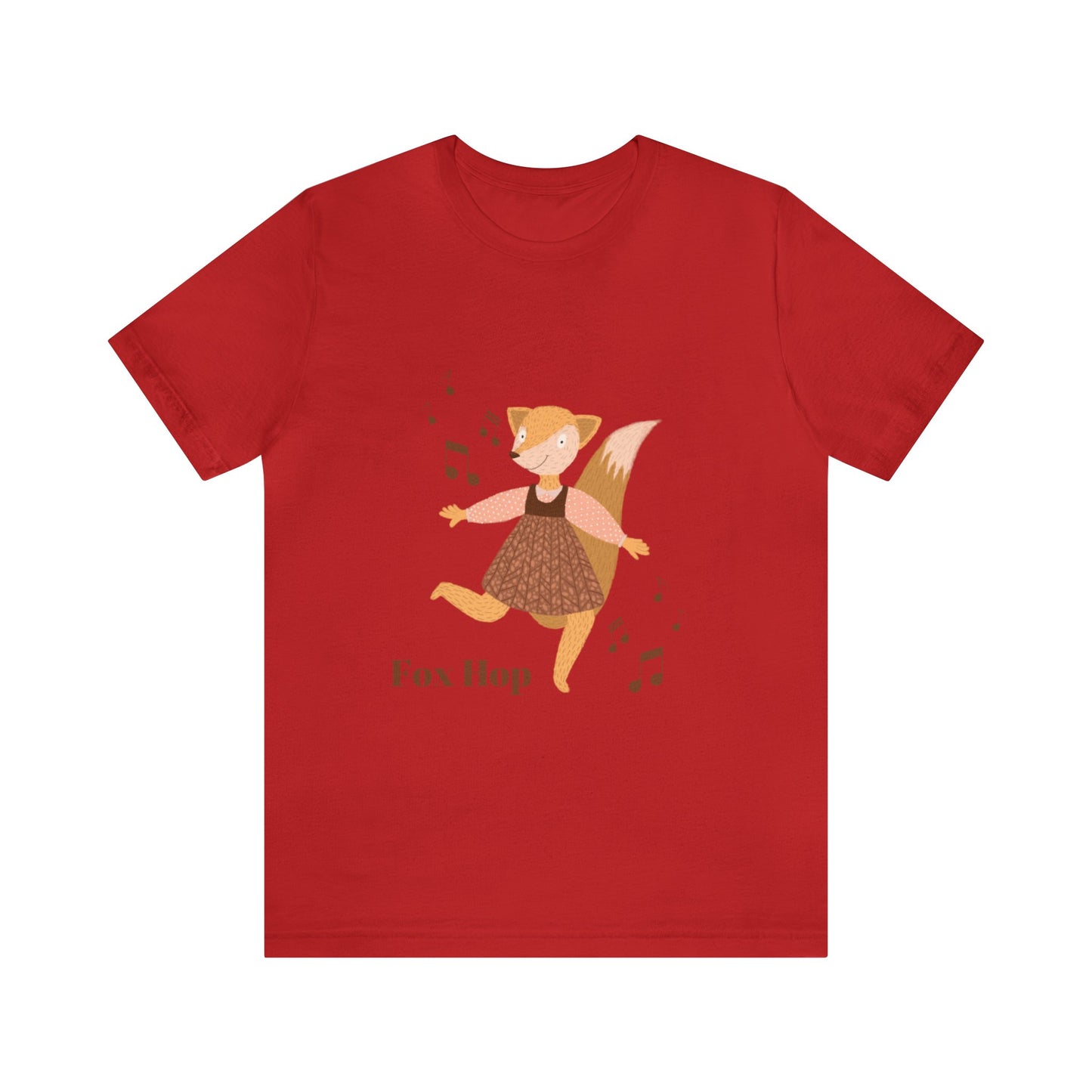 Fox Hop Unisex Jersey Short Sleeve Tee